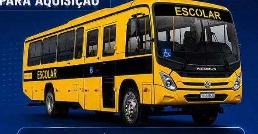 VW Volksbus ORE 3 escolar amarelo